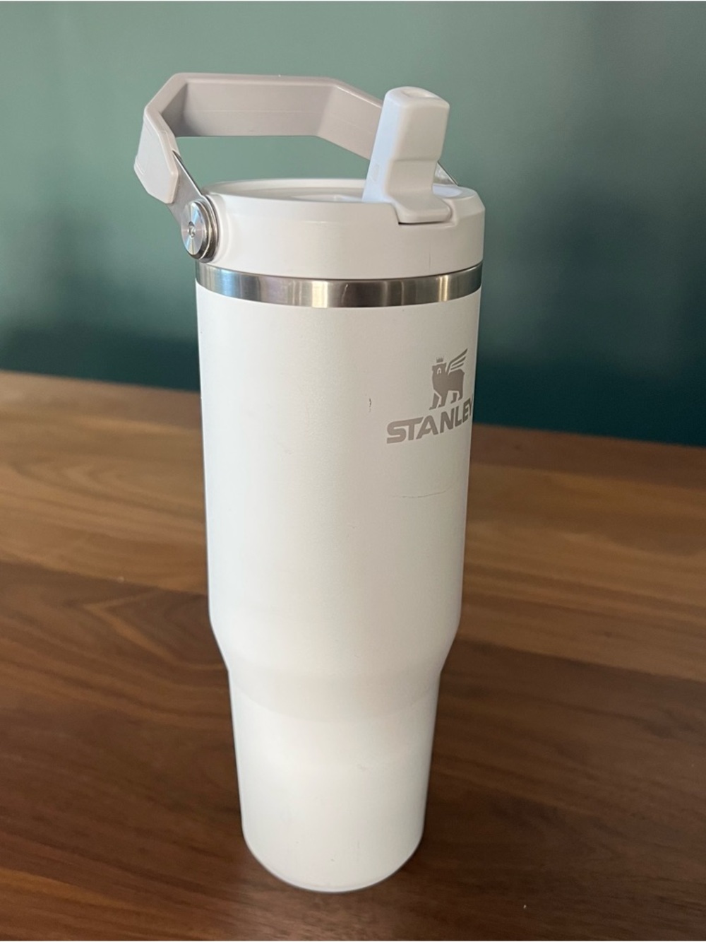 Stanley 30oz Arctic White Stainless Steel Insulated Tumbler Classic Minimalist